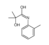 2-hydroxy-2-methyl-N-(2-methylphenyl)propanamide Structure