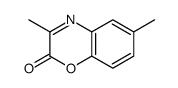 3,6-dimethyl-1,4-benzoxazin-2-one结构式