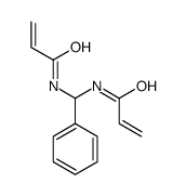 N-[phenyl-(prop-2-enoylamino)methyl]prop-2-enamide Structure