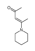 (E)-4-(piperidino)pent-3-en-2-one结构式