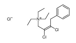 (2,3-dichloro-4-phenylbut-2-enyl)-triethylazanium,chloride结构式