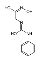 N-hydroxy-2-(phenylcarbamoylamino)acetamide Structure