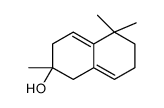 2,5,5-trimethyl-1,3,6,7-tetrahydronaphthalen-2-ol结构式