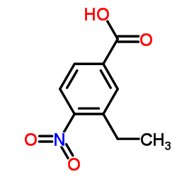3-Ethyl-4-nitrobenzoic acid结构式