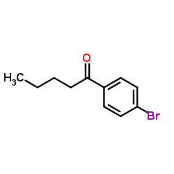p-Bromophenyl butyl ketone Structure