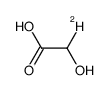 hydroxyacetic-d acid Structure
