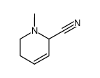 2-Pyridinecarbonitrile,1,2,5,6-tetrahydro-1-methyl-(9CI)结构式