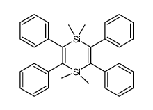 1,1,4,4-tetramethyl-2,3,5,6-tetraphenyl-1,4-disiline Structure