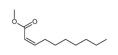 (2Z)-decenoic acid methyl ester Structure