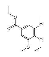 4-Ethoxy-3,5-dimethoxybenzoic acid ethyl ester Structure