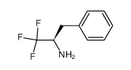 (R)-3,3,3-trifluoro-1-phenyl-2-propylamine结构式