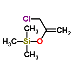 [(3-Chloro-1-propen-2-yl)oxy](trimethyl)silane结构式