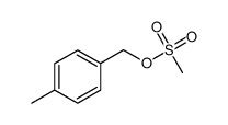 methanesulfonic acid, (4-methylphenyl) methyl ester Structure