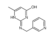 4(1H)-Pyrimidinone,6-methyl-2-[(3-pyridinylmethyl)amino]-(9CI)结构式