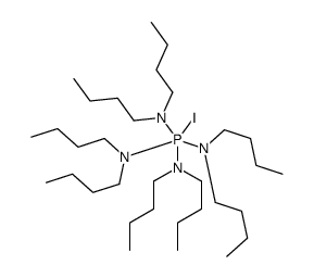 N-butyl-N-[tris(dibutylamino)-iodo-λ5-phosphanyl]butan-1-amine Structure
