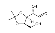 3,4-O-ISOPROPYLIDENE-D-ARABINOPYRANOSE结构式
