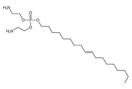 bis(2-aminoethyl) (Z)-octadec-9-enyl phosphate Structure