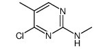 (4-氯-5-甲基-嘧啶-2-基)-甲基-胺结构式