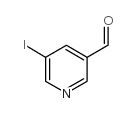 5-碘吡啶-3-甲醛结构式