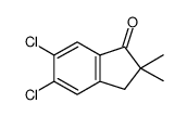 5,6-DICHLORO-2,3-DIHYDRO-2,2-DIMETHYL-1H-INDEN-1-ONE picture