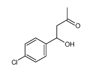 4-(4-chlorophenyl)-4-hydroxybutan-2-one Structure