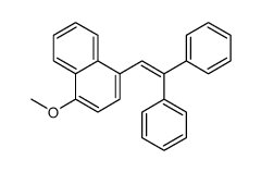 1-(2,2-diphenylethenyl)-4-methoxynaphthalene Structure