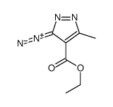 (3-diazonio-5-methylpyrazol-4-ylidene)-ethoxymethanolate Structure