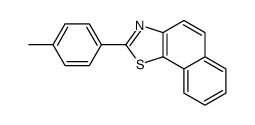 2-(4-methylphenyl)benzo[g][1,3]benzothiazole结构式