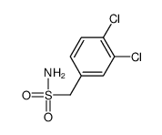 (3,4-二氯苯基)甲磺酰胺结构式