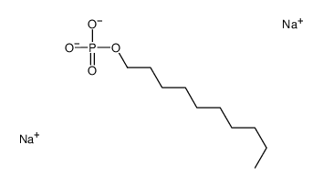Phosphoric acid, decyl ester, sodium salt Structure