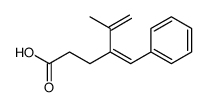 4-benzylidene-5-methylhex-5-enoic acid结构式