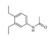 acetic acid-(3,4-diethyl-anilide) Structure