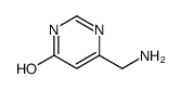 6-(aminomethyl)pyrimidin-4-ol Structure