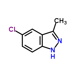 5-氯-3-甲基-1H-吲唑结构式