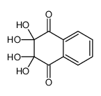 2,2,3,3-tetrahydroxynaphthalene-1,4-dione结构式