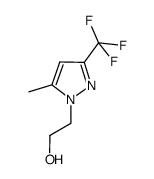 3-trifluoromethyl-1-(2-hydroxyethyl)-5-methyl-1H-pyrazole Structure