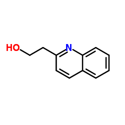 2-(2-羟基甲基)喹啉结构式