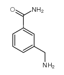 3-氨基甲基苯甲酰胺结构式