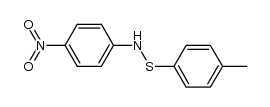 4'-nitro-4-toluenesulphenanilide Structure