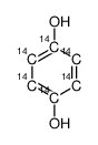 hydroquinone, [14c(u)]结构式