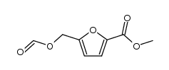 5-formyloximethyl-furan-2-carboxylic acid methyl ester Structure