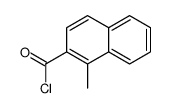 2-Naphthalenecarbonyl chloride, 1-methyl- (9CI)结构式