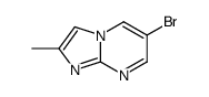 6-溴-2-甲基咪唑并[1,2-a]嘧啶结构式