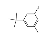 1-tert-butyl-3-iodo-5-methylbenzene结构式