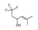 1,1,1-trifluoro-5-methylhex-4-en-3-ol结构式