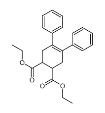 diethyl 4,5-diphenylcyclohex-4-ene-1,2-dicarboxylate Structure