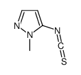 5-异硫代氰酰基-1-甲基-1H-吡唑结构式