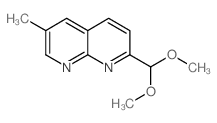 2-(Dimethoxymethyl)-6-methyl-1,8-naphthyridine Structure