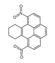 1,8-DINITRO-9,10,11,12-TETRAHYDROBENZO(E)PYRENE结构式