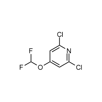 2,6-二氯-4-(二氟甲氧基)吡啶结构式